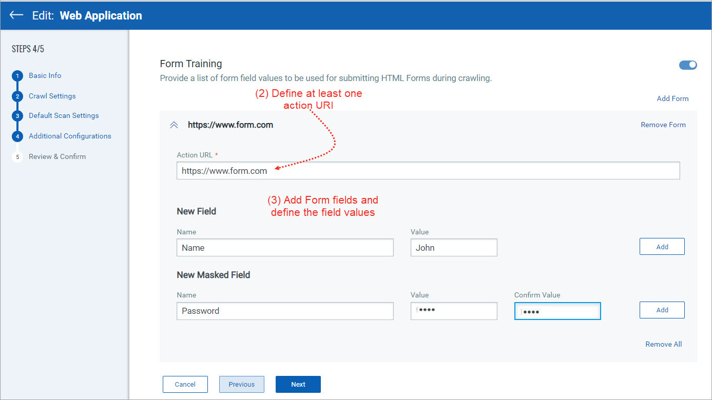 option in Advanced options of Web application edit settings.